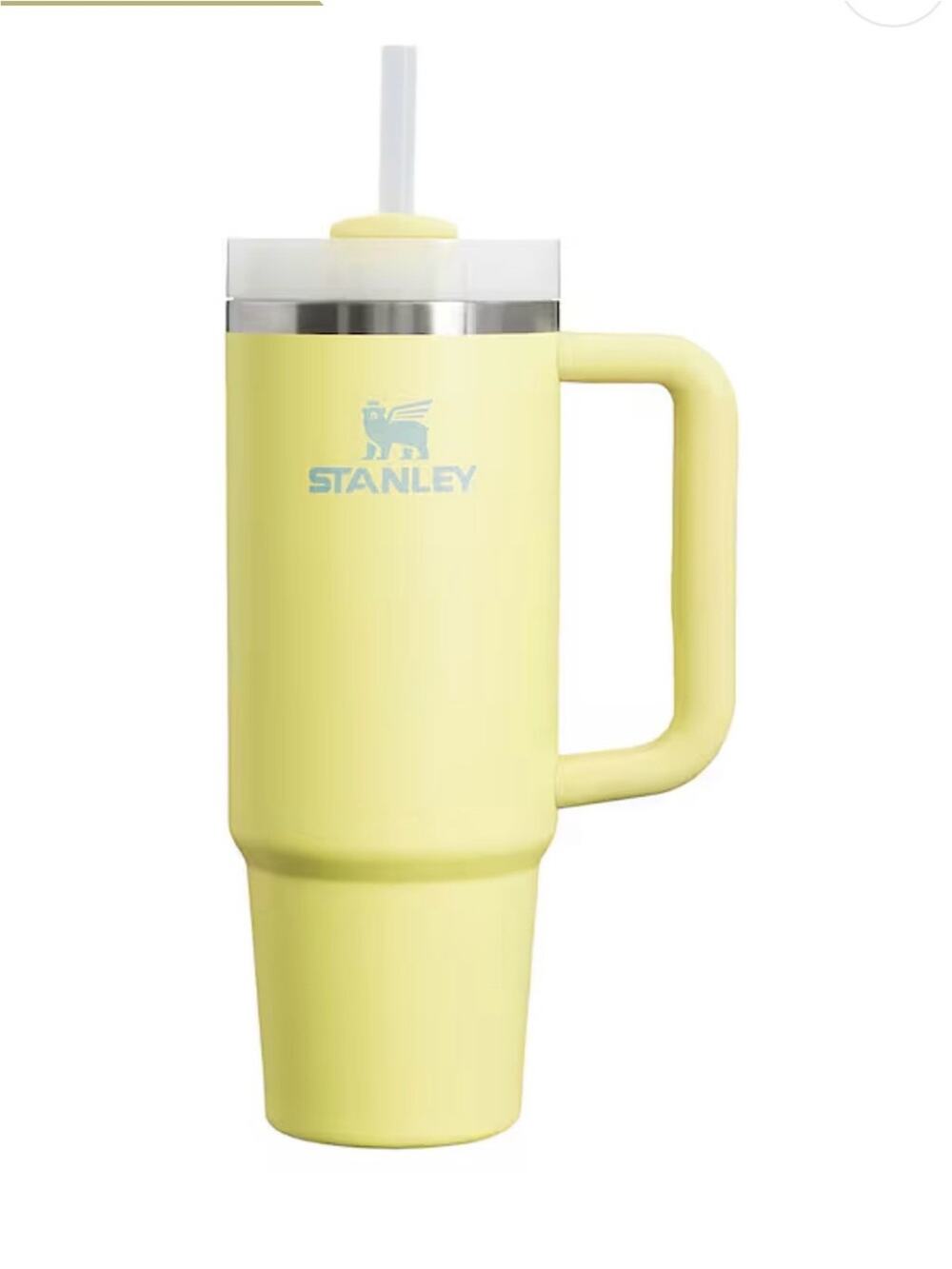NEW STANLEY The Quencher H2.O Flowstate Tumbler 30oz in Pomelo Pale Yellow